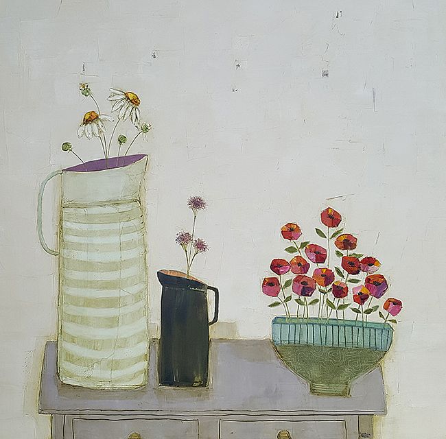 Eithne  Roberts - Red poppy bowl